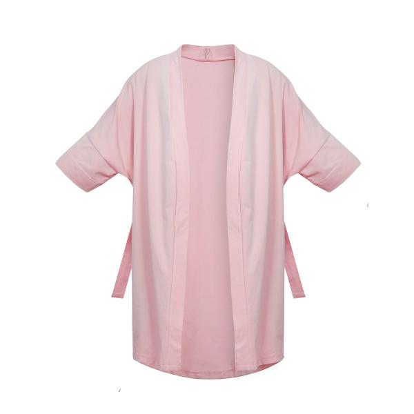 cardigan-premaman-mami-morbido-cotone-rosa-pastello